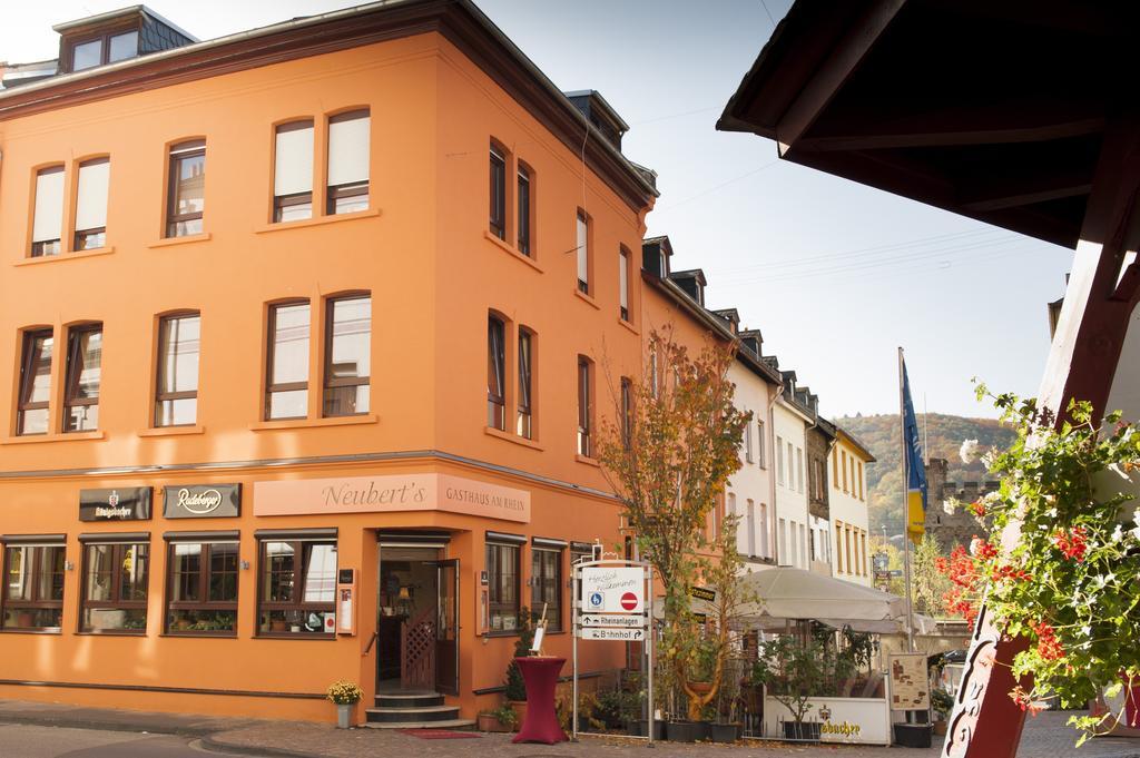 Neubert'S Gasthaus Am Rhein ลาห์นชไตน์ ภายนอก รูปภาพ